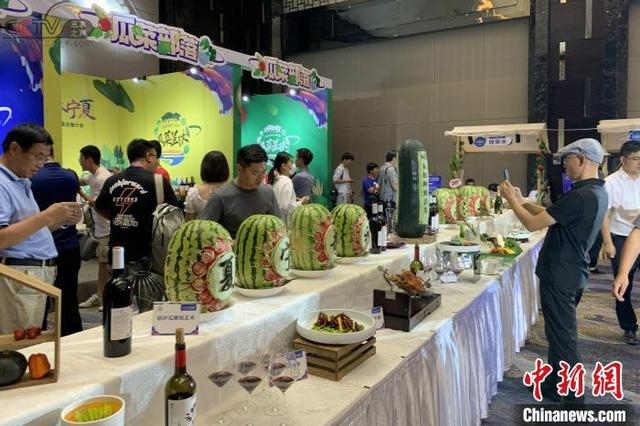 宁夏瓜果蔬菜丰收 引八方来客