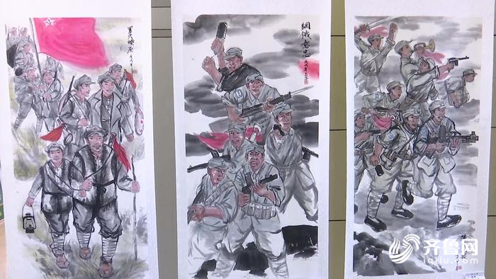 德州老兵收藏260枚红色徽章 34场次徽章展览传承红色基因