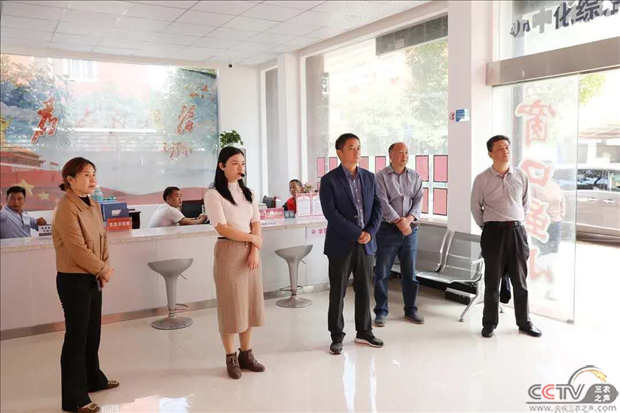江西省委宣传部调研组来文成街道调研新时代文明实践工作