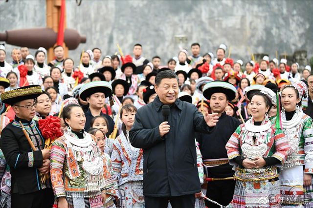 习近平总书记赴贵州考察向全国人民致以新春祝福