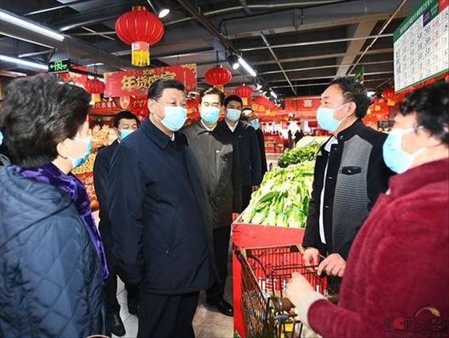 第一观察：春节前总书记进超市传递民生关切