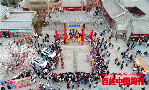 陕西宝鸡：西府老街第三届社火排灯游园会圆满结束