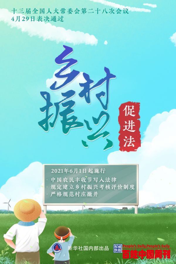乡村振兴促进法十三届全国人大常委会第二十八次会议表决通过实施