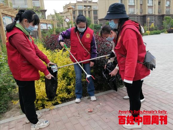 甘肃嘉峪关市建林社区持续开展环境卫生整治志愿服务活动