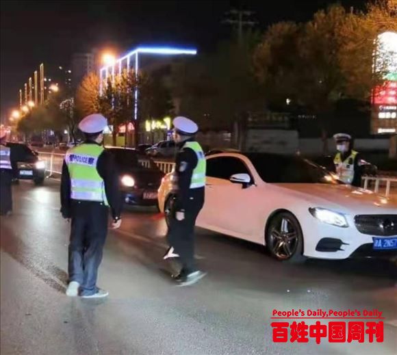 河北省河间市交警大队多举措确保端午节交通安全