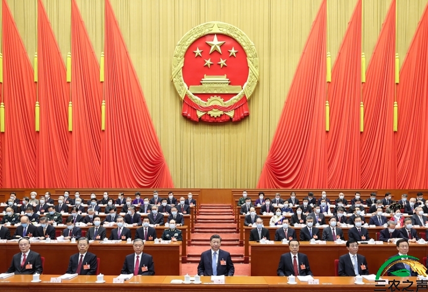十三届全国人大五次会议开幕会举行 习近平等党和国家领导人出席大会