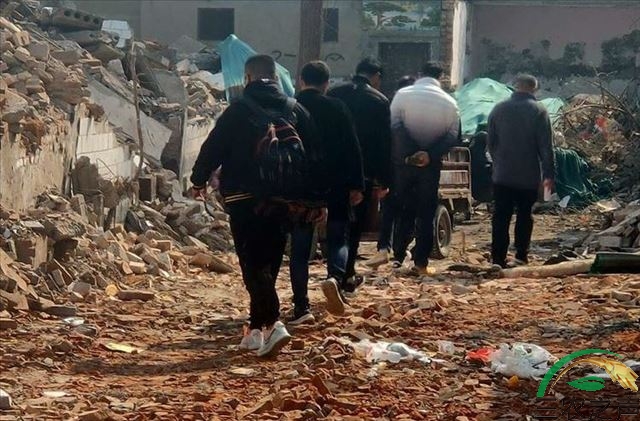 河南开封：阳光湖拆迁测量取得阶段胜利