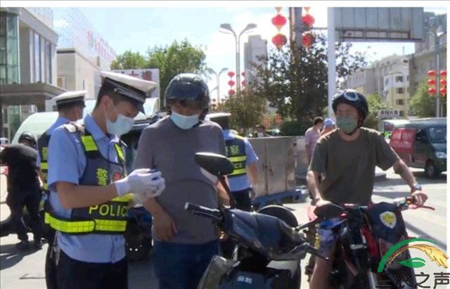新疆奎屯市开展电动车专项整治行动